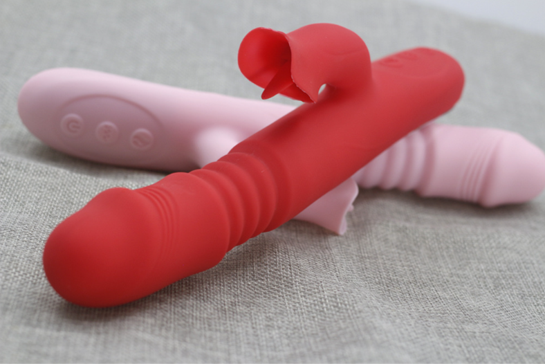 Rabbitvibrator med Varme