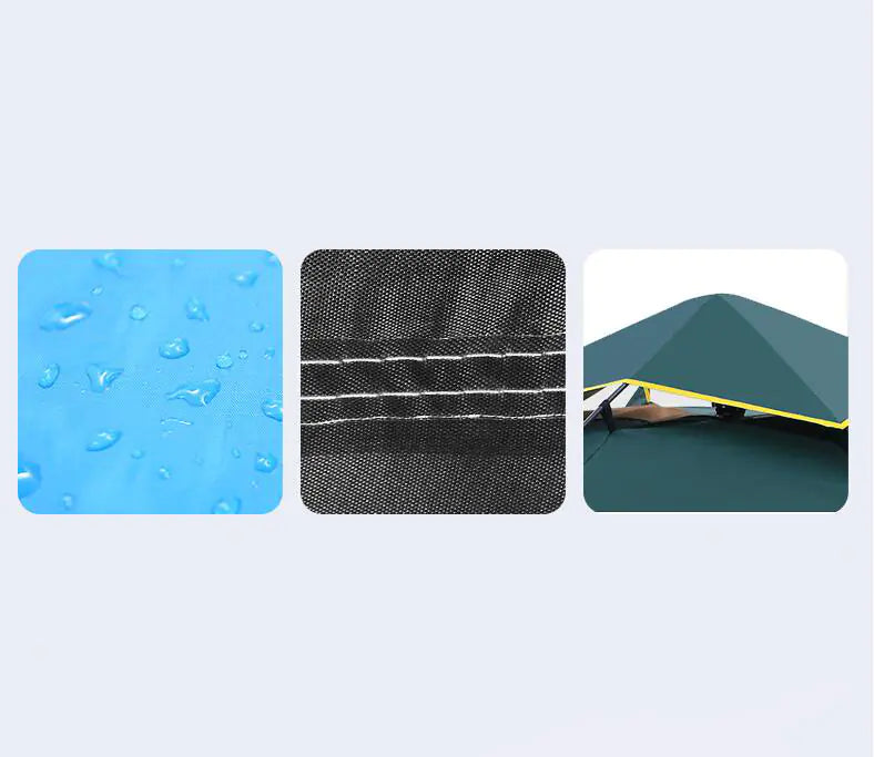 Telt med dobbellagsdesign