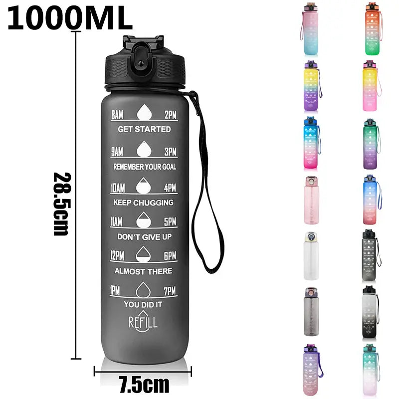 Motivasjonsflaske 1 liter