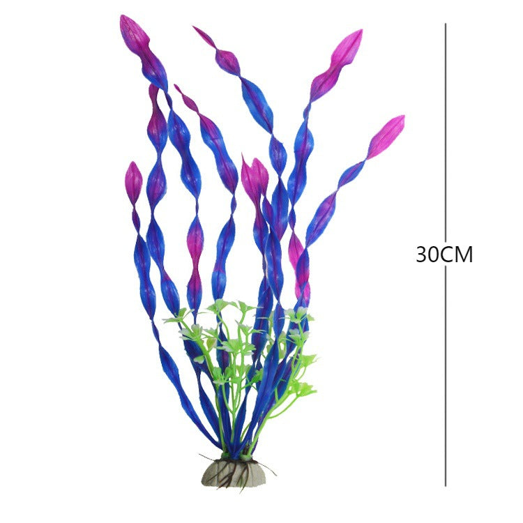 Fargerikt sjøgress - pynt til akvarium