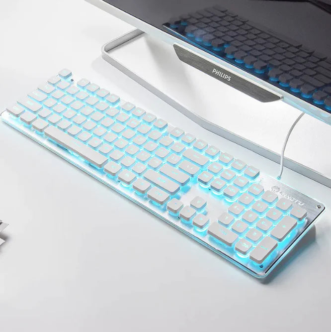 Tastatur med led-lys