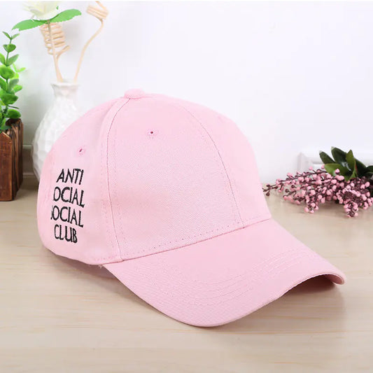 Anti Social baseballcaps