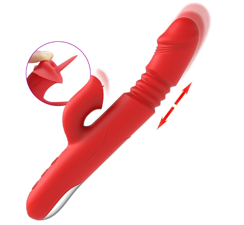 Rabbitvibrator med Varme