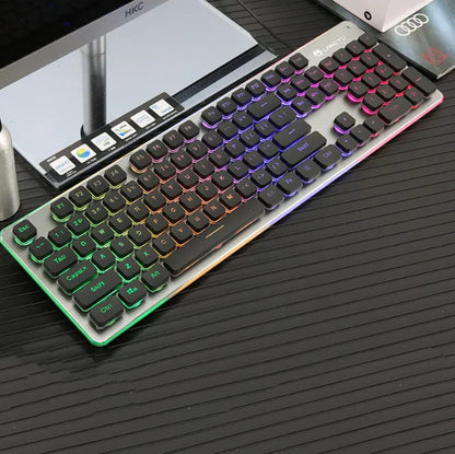 Tastatur med led-lys