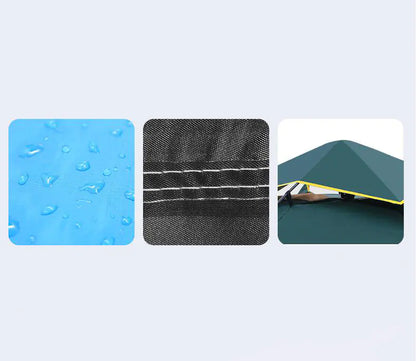 Telt med dobbellagsdesign