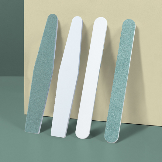 Hvit & grønn poleringsfil