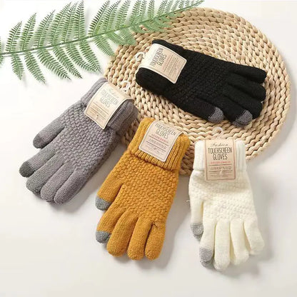 Kvinnevotter med Touchskjerm