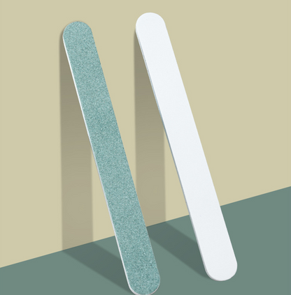 Hvit & grønn poleringsfil