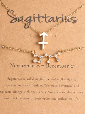 Stjernetegn smykkesett