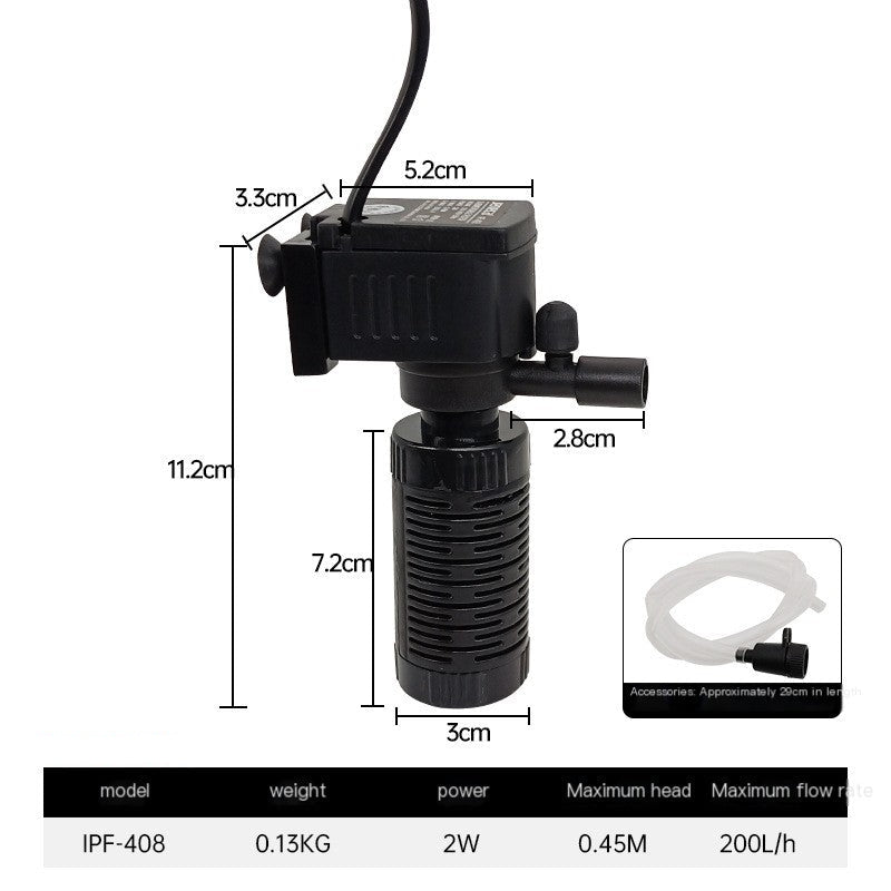3-i-1 Akvariumsrenser