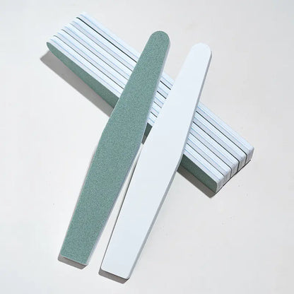 Hvit & grønn poleringsfil