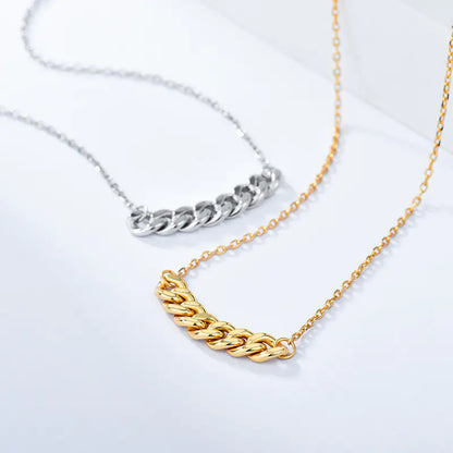 Minimalistisk Metal Kjedehalskjede