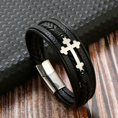 Multi-lags lærarmbånd for menn