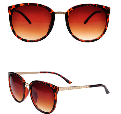 Runde solbriller for kvinner