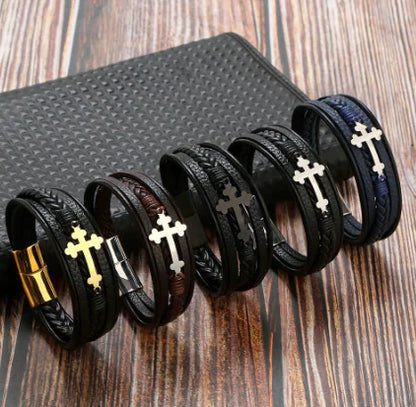 Multi-lags lærarmbånd for menn