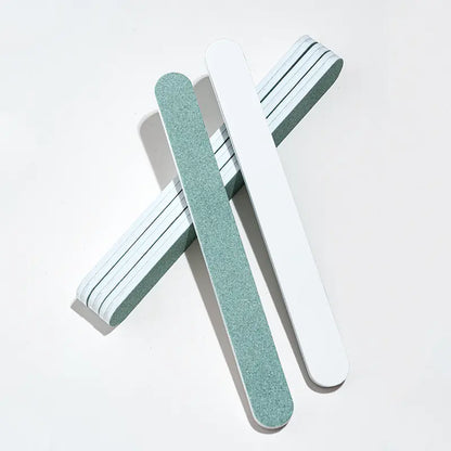 Hvit & grønn poleringsfil