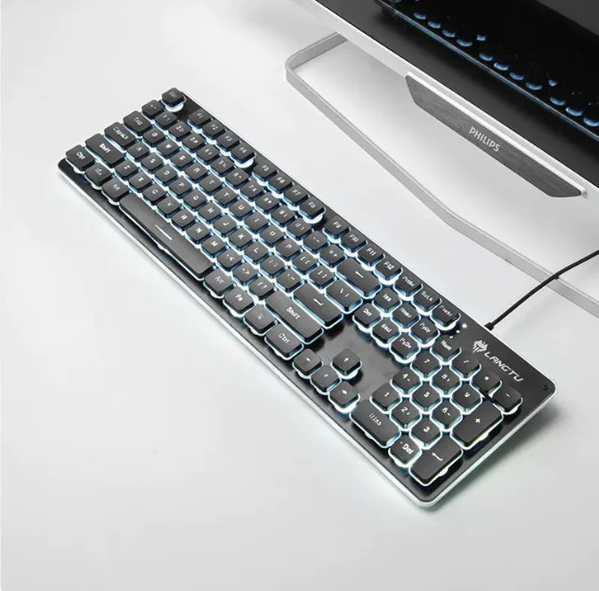 Tastatur med led-lys