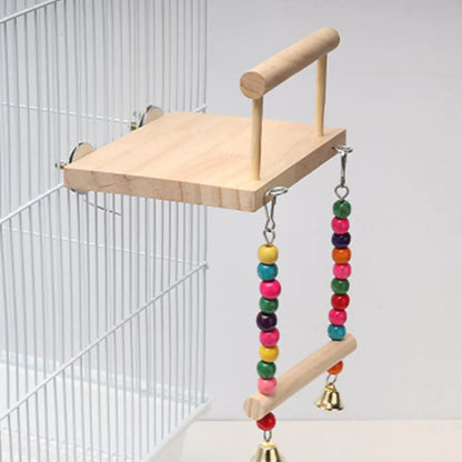 Fuglestativ med huske