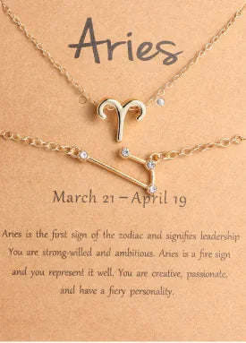 Stjernetegn smykkesett