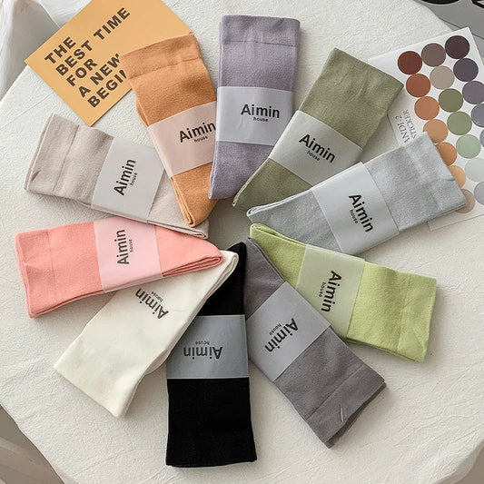 Bomullssokker for damer