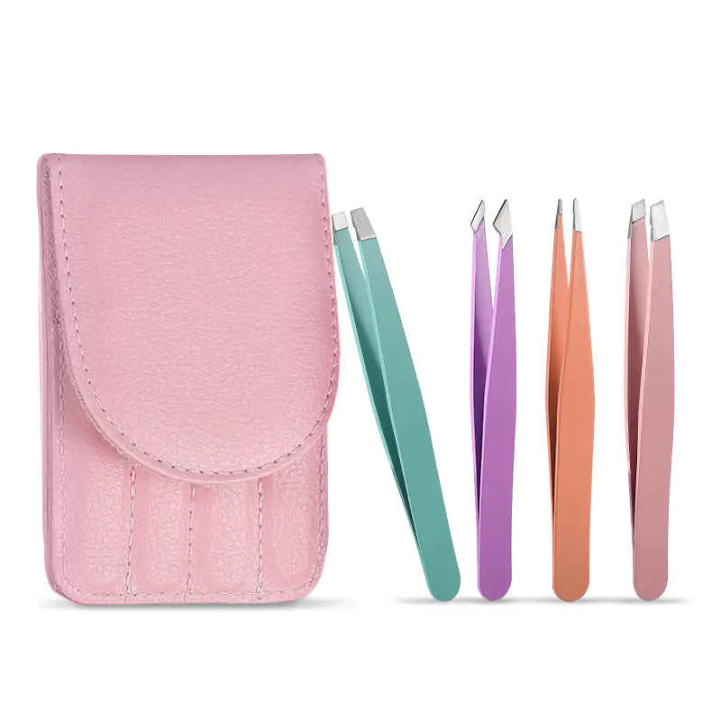 Øyebrynssett med pinsetter