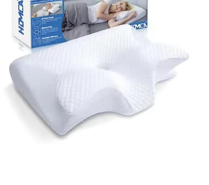 Ergonomisk memory foam butterfly pute - For vond nakke og bedre søvn