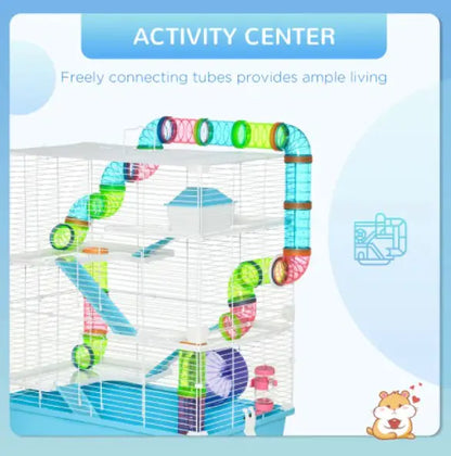 Stort hamsterbur - full pakke