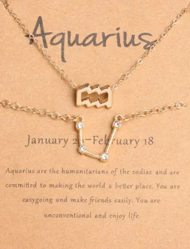 Stjernetegn smykkesett