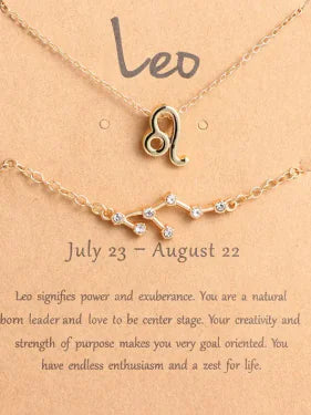 Stjernetegn smykkesett