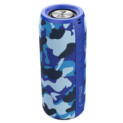 Trådløs bluetooth høyttaler med fabric subwoofer