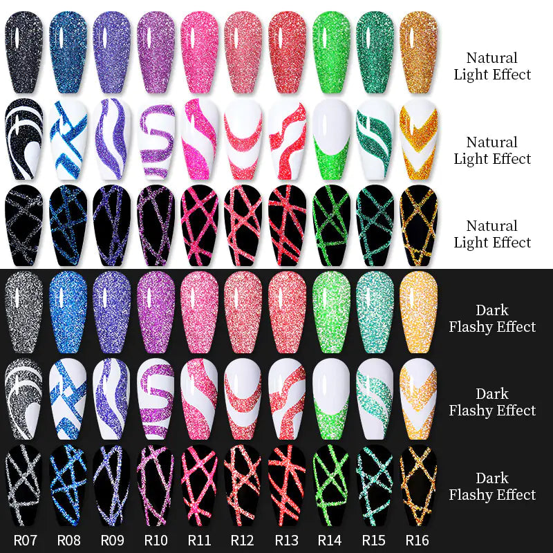 Reflekterende Spider Gel