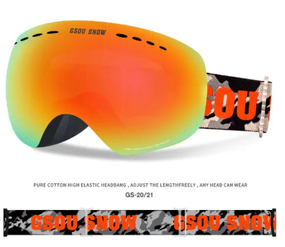 Anti-dugg skibriller - til vintersport