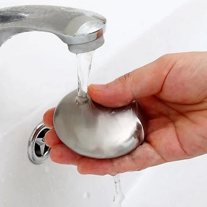 Såpestykke i rustfritt stål