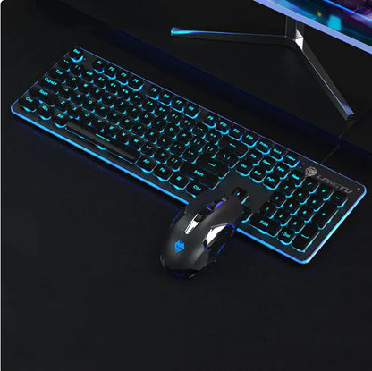 Tastatur med led-lys