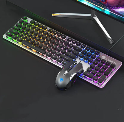 Tastatur med led-lys