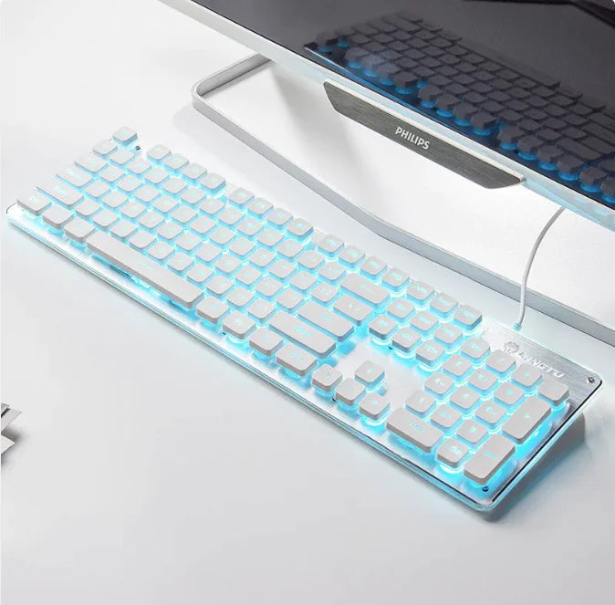 Tastatur med led-lys