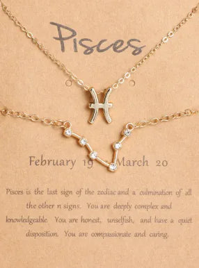 Stjernetegn smykkesett