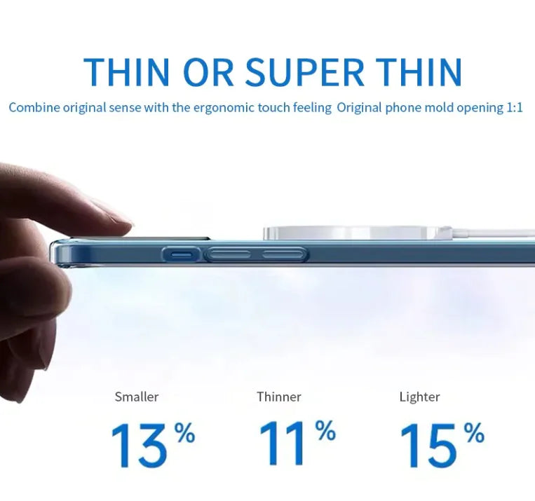 Gjennomsiktig mobildeksel