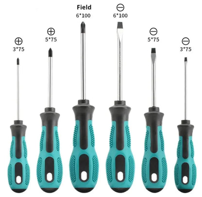 Skrutrekker Set med kryssformet magnetfelt