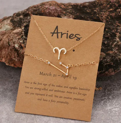 Stjernetegn smykkesett