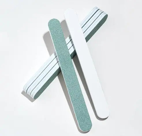 Hvit & grønn poleringsfil