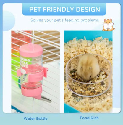 Stort hamsterbur - full pakke