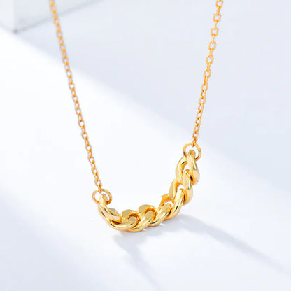 Minimalistisk Metal Kjedehalskjede